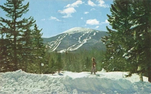 Postkarte Schneeschauer Zuckerhut Berg Maine ME - Bild 1 von 2