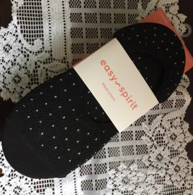 Calcetines forrados de malla fáciles para mujer 5 pares talla 5-10 surtidos lunares transpirables nuevos Foto 1 de 4