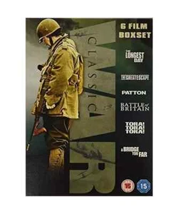 6 Classic War Film Boxset DVD New and Sealed - Picture 1 of 1