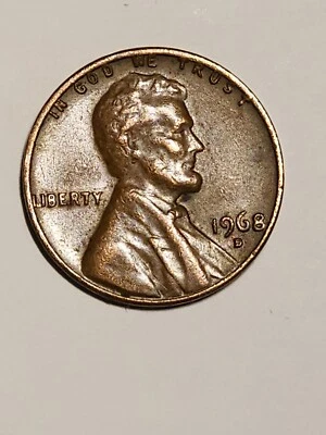 1968 D Penny Letters  Touchings  The Rim - Image 1 of 2