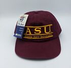 NOS Vintage Arizona State Sun Devils Split Bar Snapback Hat The Game ASU Cap 