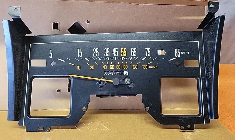 Q56•Vintage AC GM 1980 Chevrolet Citation Velocímetro Unidad principal #25021590 Nuevo de Lote Antiguo Foto 1 de 4