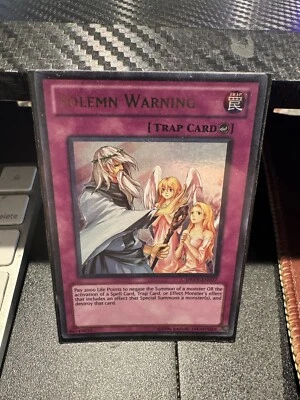 Solemn Warning (UTR) DREV-EN077 Duelist Revolution Unlimited - Image 1 of 2