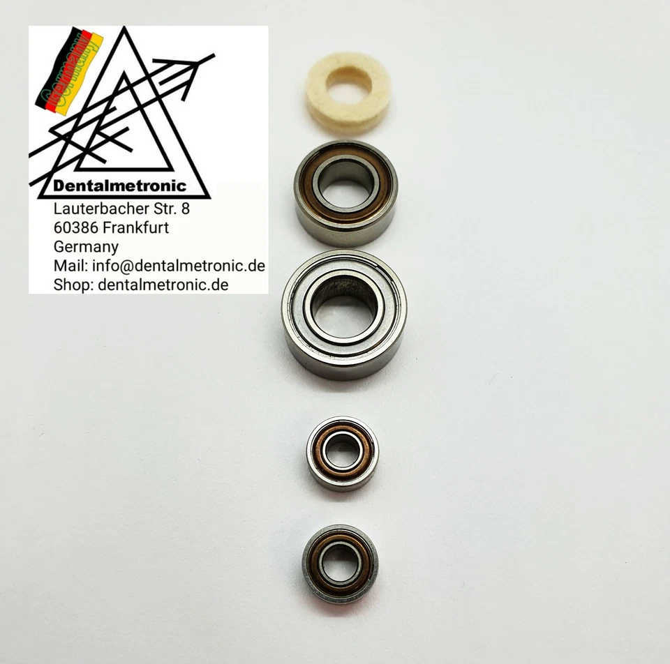 MARKENLOS Kugellager Reparatur Set passend für Schick C2 Handstück Bearing Repair Kit