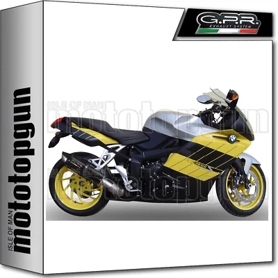 GPR EXHAUST HOM FURORE BLACK BMW K 1200 S - R 2004 04 2005 05 2006 06 2007 07 — 第 1/3 张图片