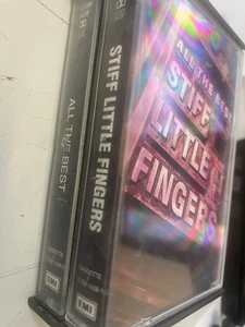 STIFF LITTLE FINGERS All The Best THE SINGLES 1978-1983 Cassette Tape - Picture 1 of 3