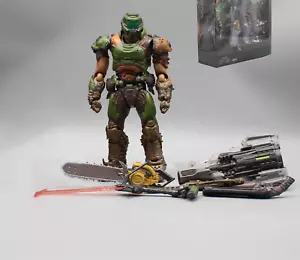 17cm Figma SP-140 Doom Slayer Action Figure /Statua Modellino Guerriero Movibile - Foto 1 di 6