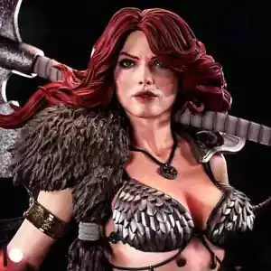 Red Sonja ACTION FIGUR Kit 3D Resin !!! UNBEMALT - Bild 1 von 5