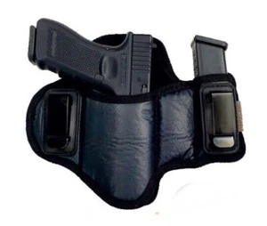 Tactical Pancake IWB Gun Holster & Magazine Pouch Houston Leather - Choose Model - Picture 1 of 11