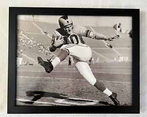 ELROY CRAZYLEGS HIRSCH NFL Framed Photo Display College Pro Football LA Rams HOF