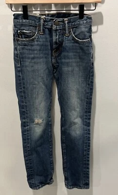 Pantalones de mezclilla ajustados desgastados L de Abercrombie And Fitch para niña talla 8 Foto 1 de 4