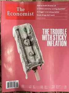The Economist Magazine  June 24th 2023 The Trouble With Sticky Inflation - Picture 1 of 1