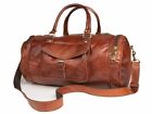 Men's New Genuine Leather Duffel Travel Gym Weekend Aircabin Vintage Luggage Bag