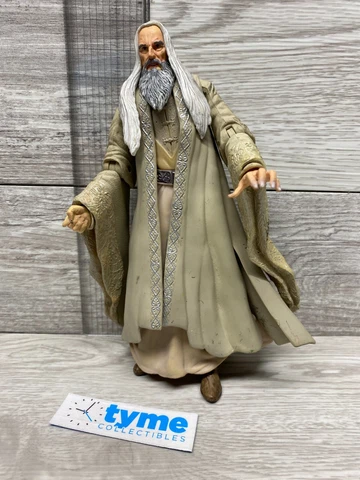Lord of the Rings Saruman the White Toybiz Action Figure Cover