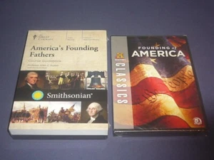 Teaching Co Great Courses DVDs : AMERICA'S FOUNDING FATHERS + bonus - Picture 1 of 2