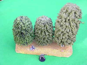 WARHAMMER SCENERY , WOOD SET #2 - Picture 1 of 4