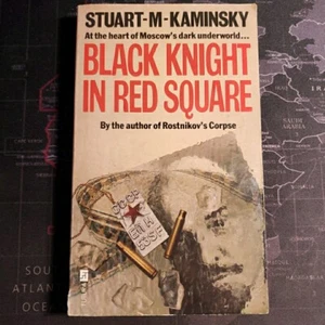 Black Knight in Red Square Stuart M. Kaminsky 1st Edition 1984 Paperback Futura - Picture 1 of 9