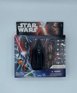 Figura de acción Star Wars Rebels Darth Vader Ahsoka Tano paquete de 2 3,75 2015 Hasbro - Imagen 1 de 5