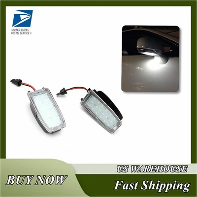 For Land Rover Range Rover 2005-2015 Pair Under Side Mirror Puddle Lights LED - Image 1 of 4