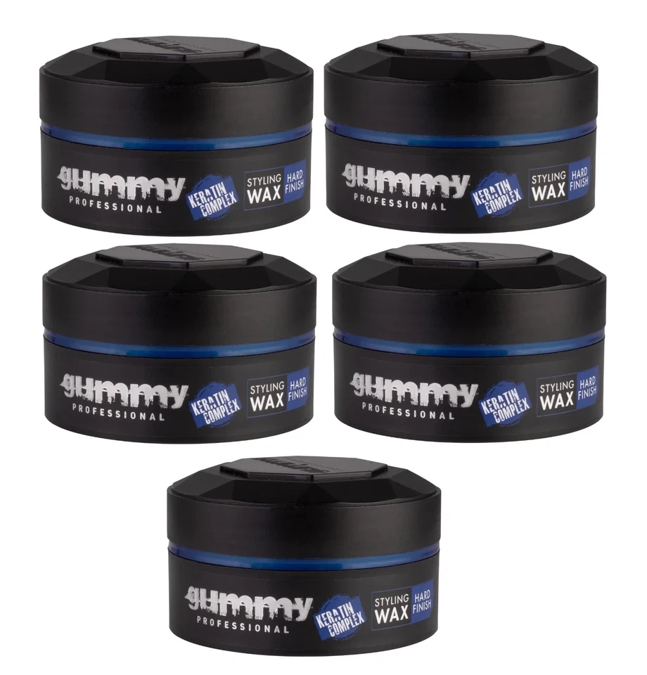 Cera Gummy Styling 5 oz embalagem pode variar (pacote com 5) | Acabamento duro - Imagem 1 de 1