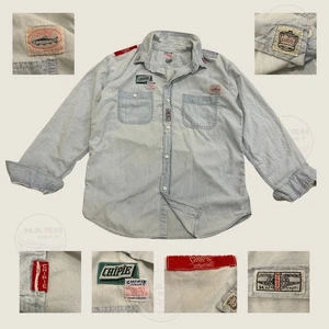 Rare Vintage Chipie Patch Denim Shirt | Made in France, Collectible 80s/90s - Picture 1 of 15