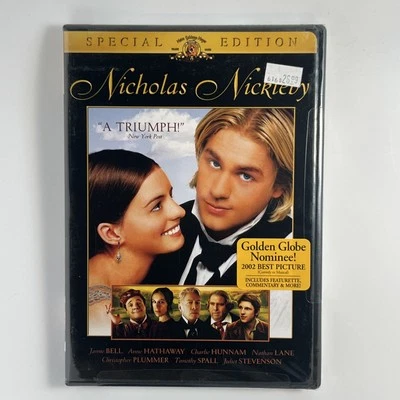 Nicholas Nickleby DVD Special Edition Charlie Hunnam Jamie Bell NEW Sealed WOW! - Image 1 of 3
