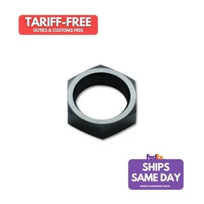 Vibrant 10693, One Black Aluminum Bulkhead Nut -8An Performance Racing Parts - Изображение 1 из 4