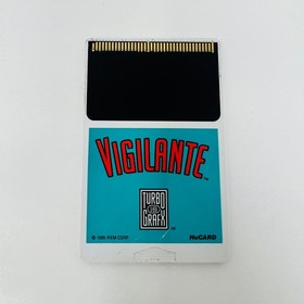 Vigilante TurboGrafx-16 HuCard Only Video Game Beat 'em Up Arcade Classic Tested