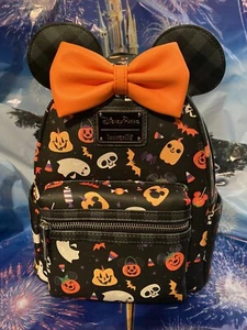 NEW 2021 Disney Parks Mickey Halloween Loungefly Backpack IN HAND Exact - Picture 1 of 2