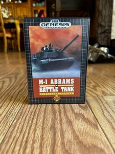 M-1 Abrams Battle Tank (Sega Genesis, 1991) Complete / Tested CIB - Picture 1 of 4