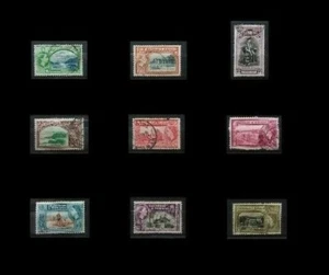 TRINIDAD & TOBAGO 9 VALORES USADOS (A) Z120 Correo Registrado Gratis - Imagen 1 de 5