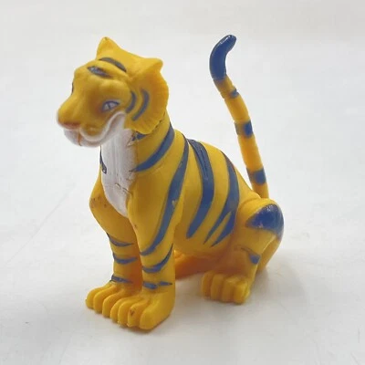 Aladdin RAJAH Tiger Figure DISNEY 3” Yellow Black - Image 1 of 4