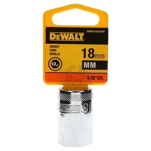 DeWALT DWMT74575OSP 18 mm metrisch Chrom Steckschlüssel, 1/2" Antrieb, 74-575D 12-Punkt - Bild 1 von 14