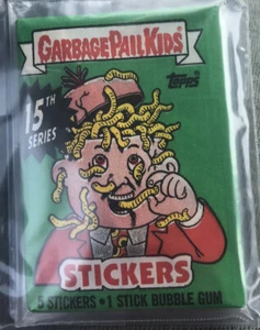 Unopened Original 1980s -15th Series Pack Of Garbage Pail Kids - Picture 1 of 2