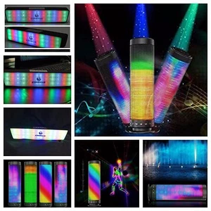 Drahtloser Bluetooth LED Licht Stereo Lautsprecher für iPhone Samsung HTC LG Sony iPad - Bild 1 von 9