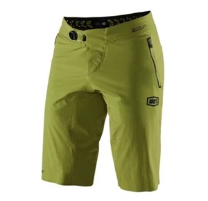 Pantalones Cortos 100% Celium Para Hombre Talla 36 Chartreuse Verde Bicicleta de Montaña Ciclismo - Imagen 1 de 10