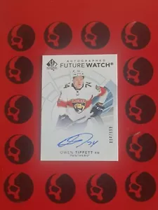 2017-18 Owen Tippett Future Watch /999 SP Authentic Auto Rookie #151 RC - Picture 1 of 2
