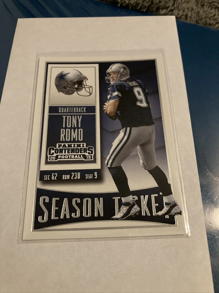 2015 Contenders #87 Tony Romo Cowboys - Image 1 of 1