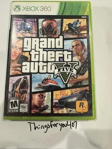 Grand Theft Auto V (Microsoft Xbox 360, 2013) 2-Disc Complete Tested Map Manual - Picture 1 of 13