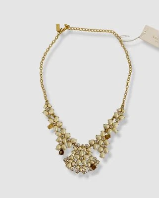 Collar Kate Spade para mujer dorado imitación perlas cristal Foto 1 de 2