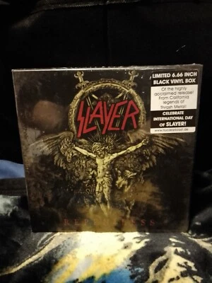 Slayer Repentless Limited Edition 6.66 Inch Black or Gold Vinyl Box Sets -... - Image 1 of 4