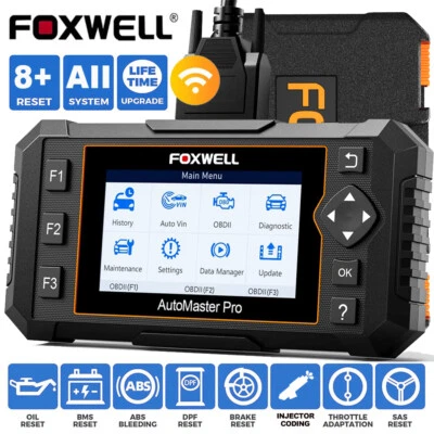 Foxwell NT624 Elite все системы автомобиля OBD2 сканер диагностический сканер инструмент EPB масло SRS - Изображение 1 из 4