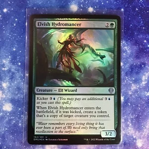 Elvish Hydromancer - 162/281 - Foil - Green - Elf (Dominaria) MTG Magic - Picture 1 of 2