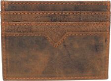 CAZORO Men's Vintage Leather Minimalist Card Case Front Pocket Wallet for Men...