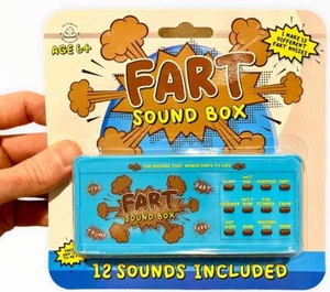 Handheld Fart Machine Sound Box - 12 TOTAL Fart Sounds - Gag Prank Joke Gift Toy - Picture 1 of 5