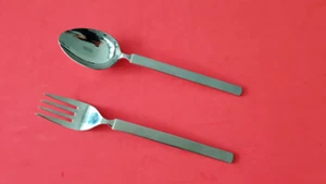 Alessi Dry Servierbesteck 24,2 cm Edelstahl Glänzend Poliert Mit Mattiertem - Bild 1 von 5