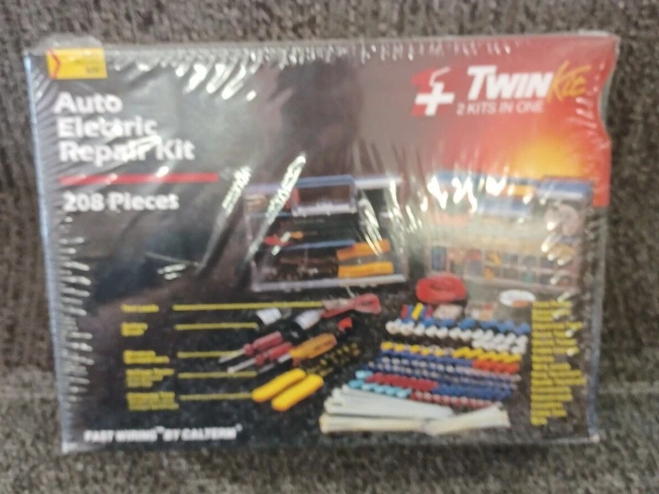 Kit Doble Reparación Auto Eléctrica, 2 Kits En Uno 208 Piezas Foto 1 de 1