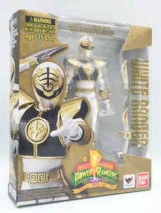 Sellado Bandai SH Figuarts MMPR White Ranger Mighty Morphin 2013 - Imagen 1 de 11