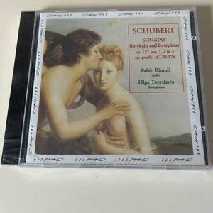 Schubert*, Fabio Biondi, Olga Tverskaya – Sonatas violin/ CD, NEUF SOUS BLISTER - Picture 1 of 2