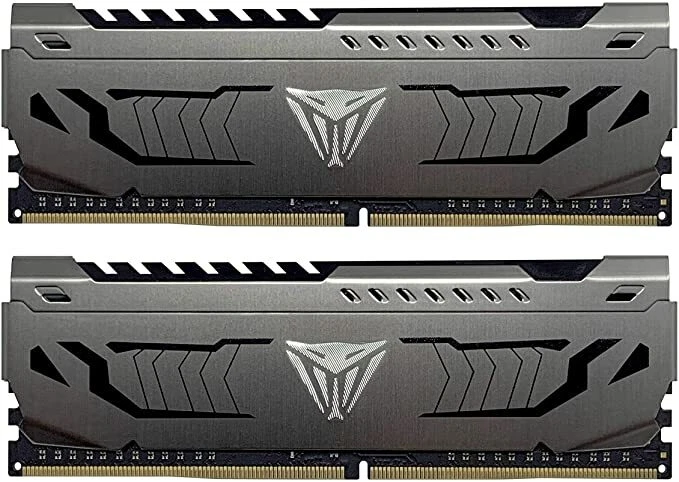 Patriot Viper Steel DDR4 16GB (2 x 8GB) 3200MHz Kit  - PVS48G300C6 - Image 1 of 1